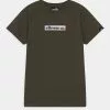 Ellesse LEVER TEE - T-shirt Imprimé - Khaki