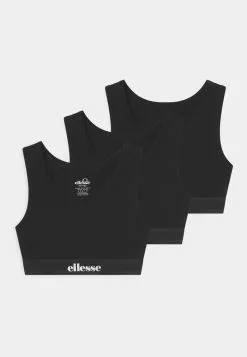 Ellesse EMILO 3 PACK - Brassière - Black