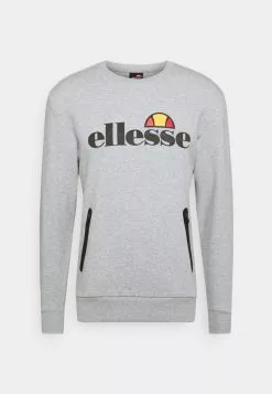 Ellesse VINCOLI CREW - Sweatshirt - Grey Marl -Ellesse Elegant Boutique 3f30b26762b14ef395d96bf6d550c727