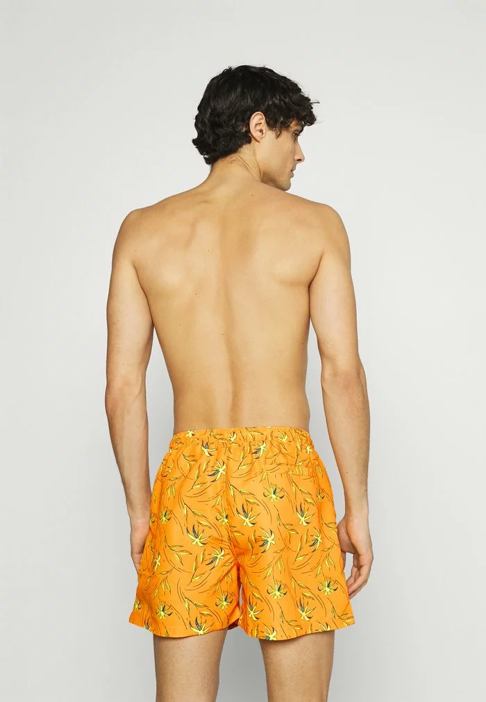 Ellesse MANDRO - Short De Bain - Orange 2 Ellesse MANDRO - Short De Bain - Orange – Image 2