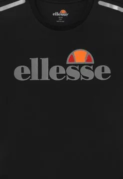 Ellesse SANDON PERFORMANCE TEE - T-shirt Imprimé - Black -Ellesse Elegant Boutique 40454716e32a487e8929b46bdca00967