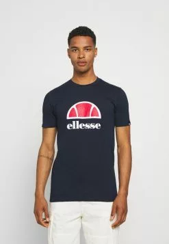 Ellesse ALTERZI - T-shirt Imprimé - Navy
