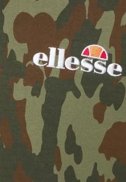 Ellesse PRIMERO CAMO HOODY - Sweatshirt - Khaki -Ellesse Elegant Boutique 435bc7215df44f51aaa3d1b844671cac