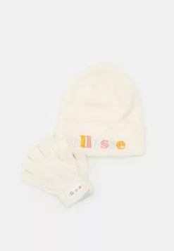 Ellesse HALINA AND HABBA BEANIE AND GLOVE SET UNISEX - Gants - Off White