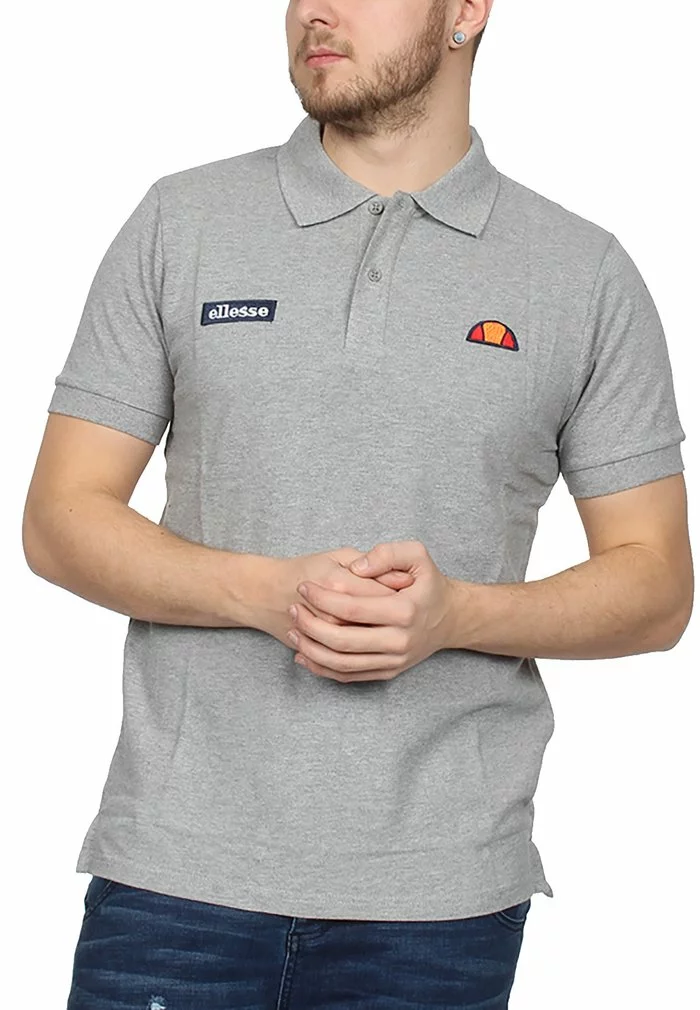Ellesse MONTURA - Polo - Grey Marl 1 Ellesse MONTURA - Polo - Grey Marl