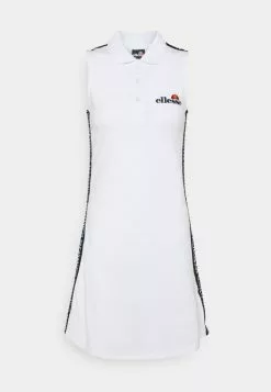 Ellesse TROPH DRESS - Robe En Jersey - White -Ellesse Elegant Boutique 463480e9145845449f5a30347e8ada02