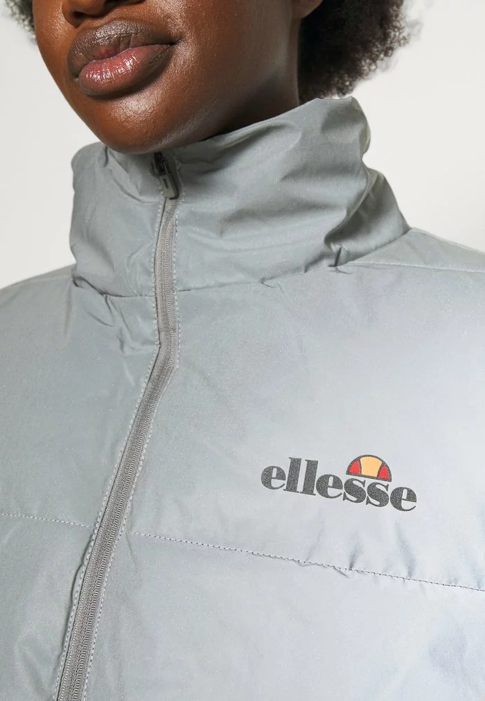 Ellesse CROPPED PUFFER JACKET - Veste D'hiver - Silver 6 Ellesse CROPPED PUFFER JACKET - Veste D'hiver - Silver – Image 6