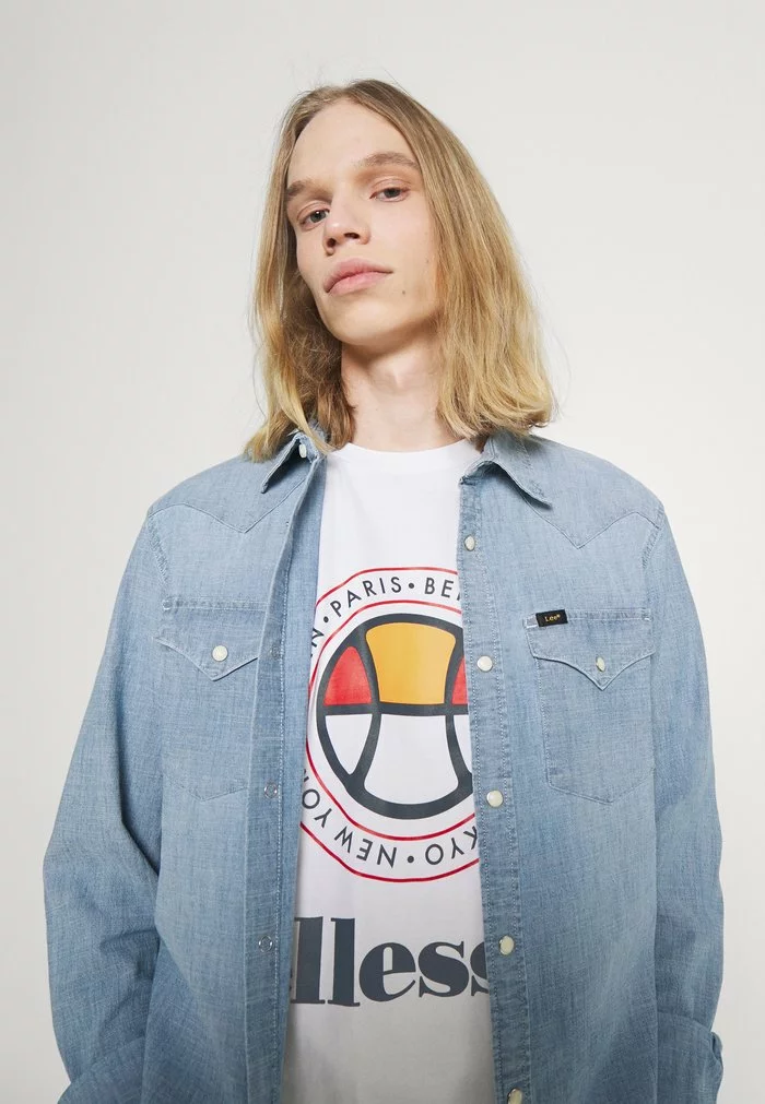 Ellesse CAMPA TEE - T-shirt Imprimé - White 4 Ellesse CAMPA TEE - T-shirt Imprimé - White – Image 4