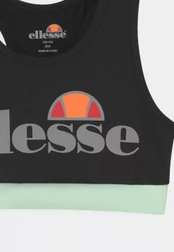 Ellesse TOSCANA - Soutien-gorge De Sport - Black/light Green -Ellesse Elegant Boutique 4a1b8c0295594e8094fa7c0118a0c063