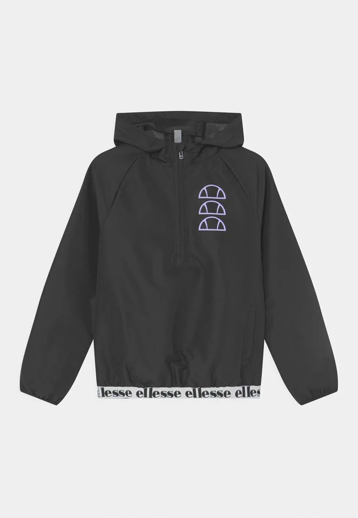 Ellesse MONTOYA JNR WINDRUNNER UNISEX - Veste De Survêtement - Black 1 Ellesse MONTOYA JNR WINDRUNNER UNISEX - Veste De Survêtement - Black