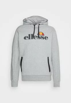 Ellesse DUCENTA HOODY - Sweat à Capuche - Grey Melange