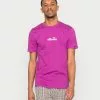 Ellesse MAVOZ UNISEX - T-shirt Imprimé - Purple
