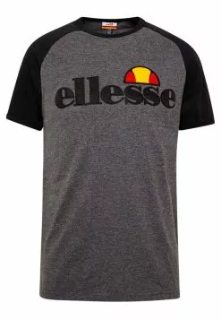 Ellesse PIAVE - T-shirt Imprimé - Dark Grey Marl -Ellesse Elegant Boutique 4b874e39dfd34c4589b9a013011b6a36