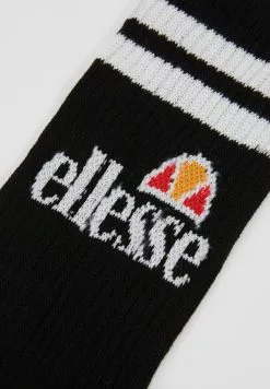 Ellesse 3 PACK - Chaussettes - Black -Ellesse Elegant Boutique 4cebbc4223f044768bdd94023a8d2ed2
