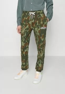 Ellesse NIORO CAMO JOGGER - Pantalon De Survêtement - Khaki