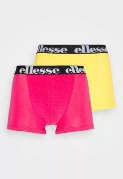 Ellesse PARMO FASHION TRUNKS 2 PACK - Shorty - Pink/yellow -Ellesse Elegant Boutique 5698839fb06c4d2bbe1e1bd2acdd3b6c