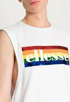 Ellesse LOLLIPOP UNISEX - T-shirt Basique - White -Ellesse Elegant Boutique 56aa1dc0d033424d8f126465c9ce2c78