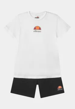 Ellesse GERARIO TEE SET UNISEX - T-shirt Imprimé - White
