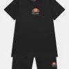 Ellesse GERARIO TEE SET - T-shirt Imprimé - Black