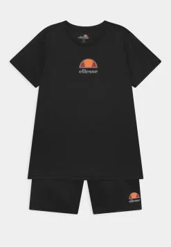 Ellesse GERARIO TEE SET - T-shirt Imprimé - Black