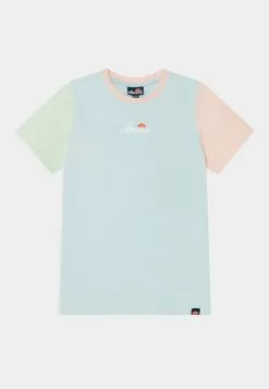 Ellesse BLOCCA - T-shirt Imprimé - Light Blue
