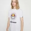 Ellesse CAMPA TEE - T-shirt Imprimé - White