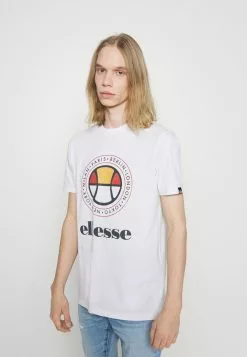 Ellesse CAMPA TEE - T-shirt Imprimé - White