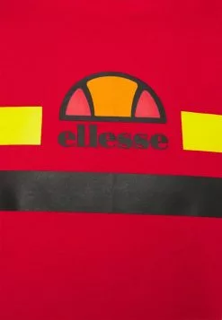 Ellesse APRELA TEE - T-shirt Imprimé - Red/black -Ellesse Elegant Boutique 5f038316d56045e9a2685169b75bab33
