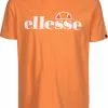 Ellesse SL PRADO - T-shirt Imprimé - Orange