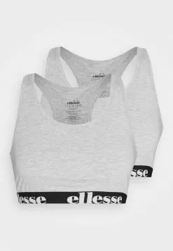 Ellesse MOLIA 2 PACK - Brassière - Grey Marl
