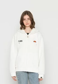 Ellesse AVO HOODY - Veste Polaire - Off White