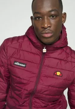 Ellesse LOMBARDY PADDED JACKET - Veste Mi-saison - Burgundy -Ellesse Elegant Boutique 6246faeafe5241ecb09ed897f5f73d06