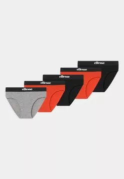 Ellesse GRACIE 5 PACK - Slip - Black/grey/red