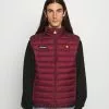 Ellesse BARDY GILET - Veste Sans Manches - Burgundy