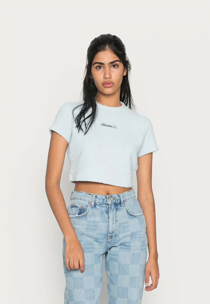 Ellesse MELATA - T-shirt Basique - Light Blue 1 Ellesse MELATA - T-shirt Basique - Light Blue