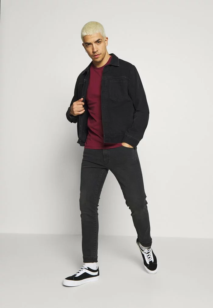 Ellesse VOODOO - T-shirt Imprimé - Burgundy 2 Ellesse VOODOO - T-shirt Imprimé - Burgundy – Image 2