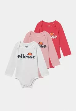Ellesse TERESINA 3 PACK UNISEX - Body - Pink/light Pink/white