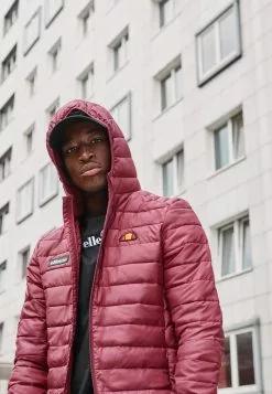 Ellesse LOMBARDY PADDED JACKET - Veste Mi-saison - Burgundy -Ellesse Elegant Boutique 6aae19b5396d41ecbd6a11ece392ab41