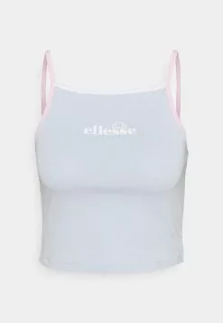 Ellesse BUON CROP VEST - Débardeur - Light Blue -Ellesse Elegant Boutique 6c52161b737249438c06b328a3adc84a