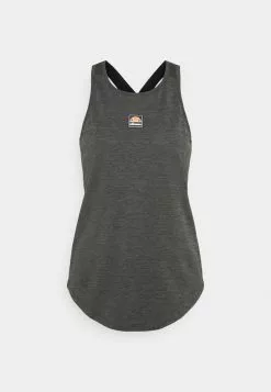 Ellesse SHARLA - T-shirt De Sport - Dark Grey Marl -Ellesse Elegant Boutique 6dd48042fcf04006a224f7cbab33da78