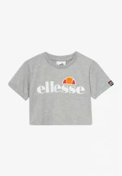 Ellesse NICKY - T-shirt Imprimé - Grey Marl