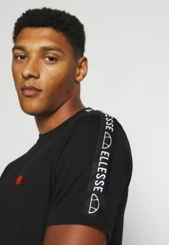 Ellesse FEDE TEE - T-shirt Imprimé - Black -Ellesse Elegant Boutique 703b3480377f4292b33983a0bb1f2ce9