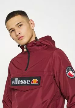 Ellesse MONT JACKET - Veste Légère - Burgundy -Ellesse Elegant Boutique 70cddef6ae614652bcd909e2681259ce