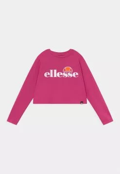 Ellesse ARENO CROP - T-shirt à Manches Longues - Pink