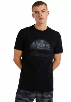 Ellesse ALTA VIA TEE - T-shirt Imprimé - Schwarz