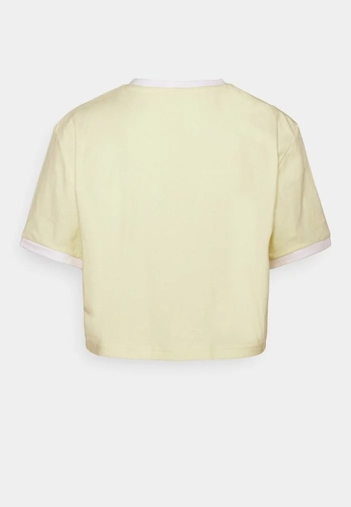 Ellesse DERLA CROP - T-shirt Basique - Light Yellow 10 Ellesse DERLA CROP - T-shirt Basique - Light Yellow – Image 10
