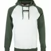 Ellesse BOTTAS - Sweat à Capuche - White/dark Olive
