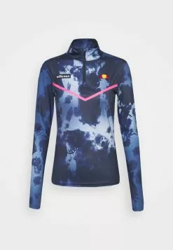 Ellesse FREILO ZIP - T-shirt à Manches Longues - Navy