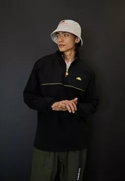 Ellesse SMORA - Sweat Polaire - Black -Ellesse Elegant Boutique 7649cb153a4a446b8c5dfbb9abc77424