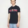 Ellesse MONTELL - T-shirt Imprimé - Navy